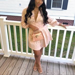 💕OH POLLY Corset Shirt Dress!💕